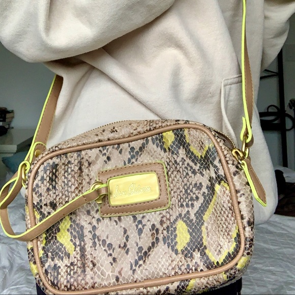 Sam Edelman Neon croc crossbody bag - Picture 4 of 4